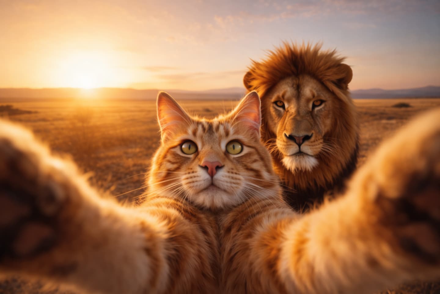 위닛으로 생성한 동물 이미지 예시